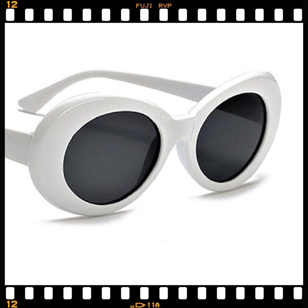 LAST ONE! White Jackie O Sunglasses Clout Goggles